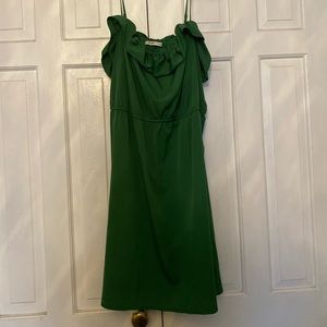 Green summer dress